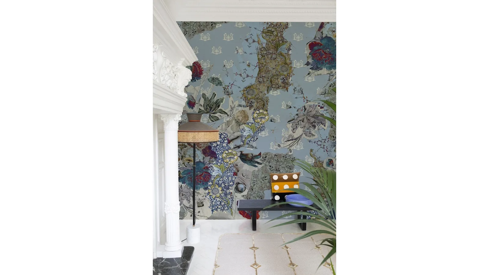 Floral Wallpaper Wall&Decò Stories