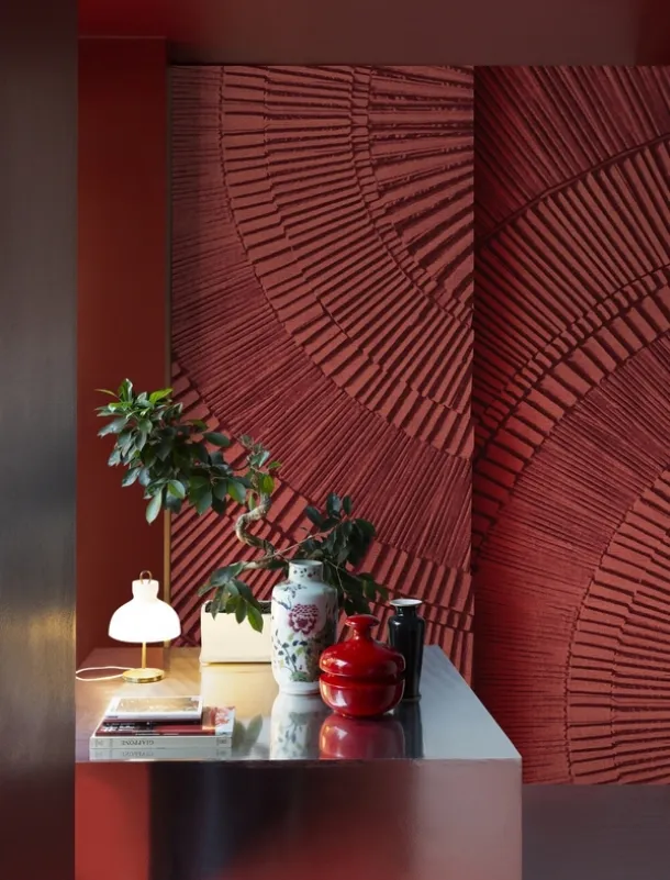 Radiant abstract wallpaper by Wall&Decò