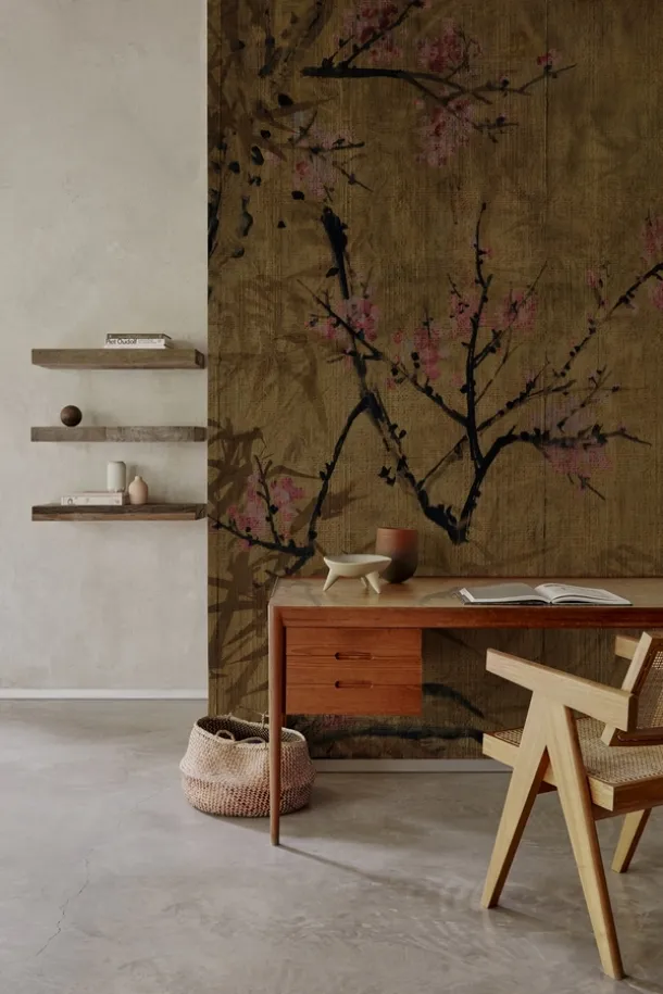 Sakura cherry blossom wallpaper by Wall&Decò