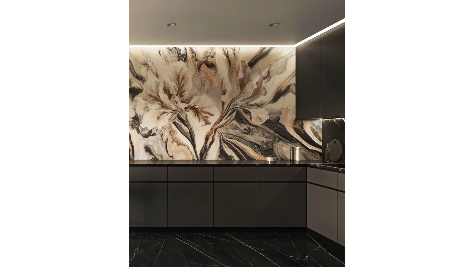 Silk Whispers Wallpaper by London Art
