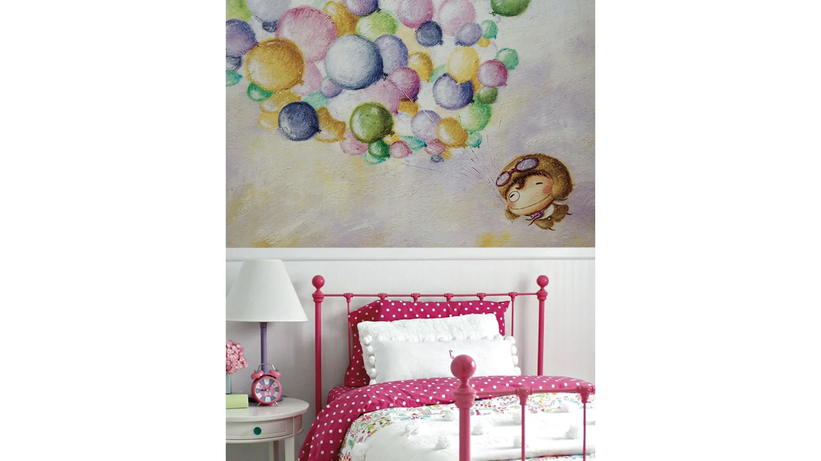 Children's wallpaper with artistic illustration Song of Memory 9 by Inkiostro Bianco