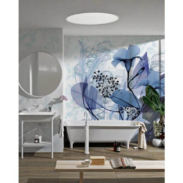 Floral Wallpaper Stame by Inkiostro Bianco