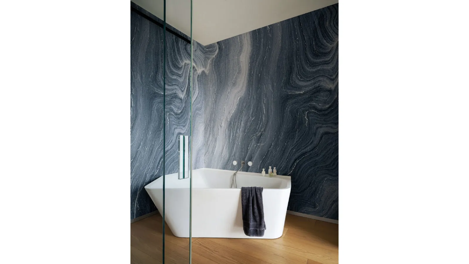 Stone Wave Wallpaper by London Art