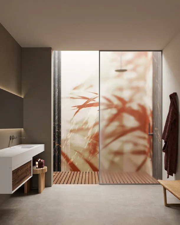 Stoneglass Wallpaper Inchiostro Bianco