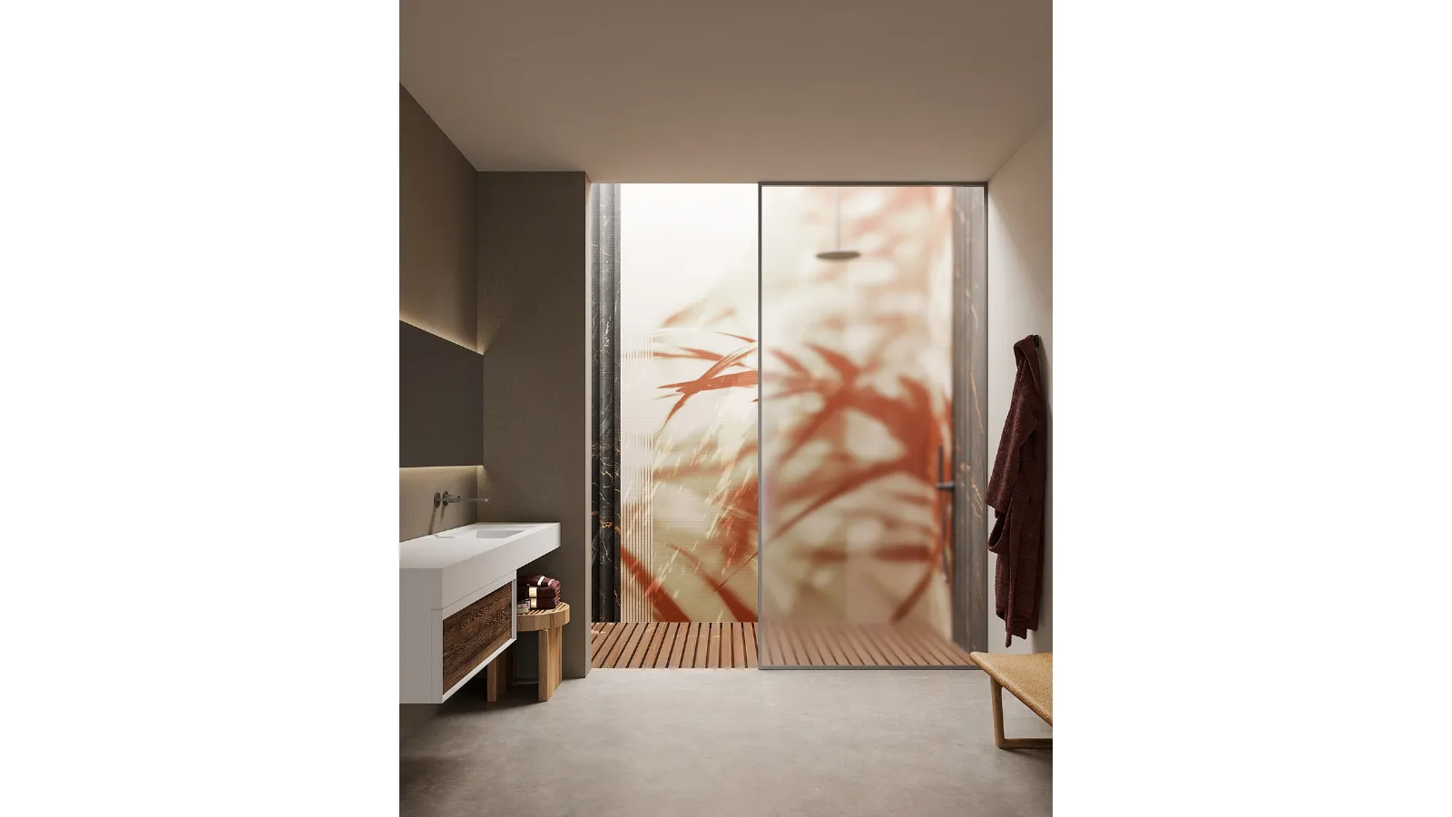 Stoneglass Wallpaper Inchiostro Bianco