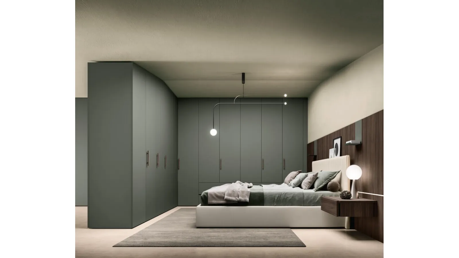 Zalf Alterna SM2005 corner swing wardrobe