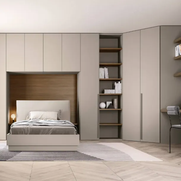Zalf Alterna SM2015 hinged wardrobe with bridge