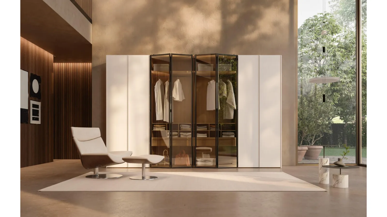 Alterna SM2527 hinged wardrobe by Zalf