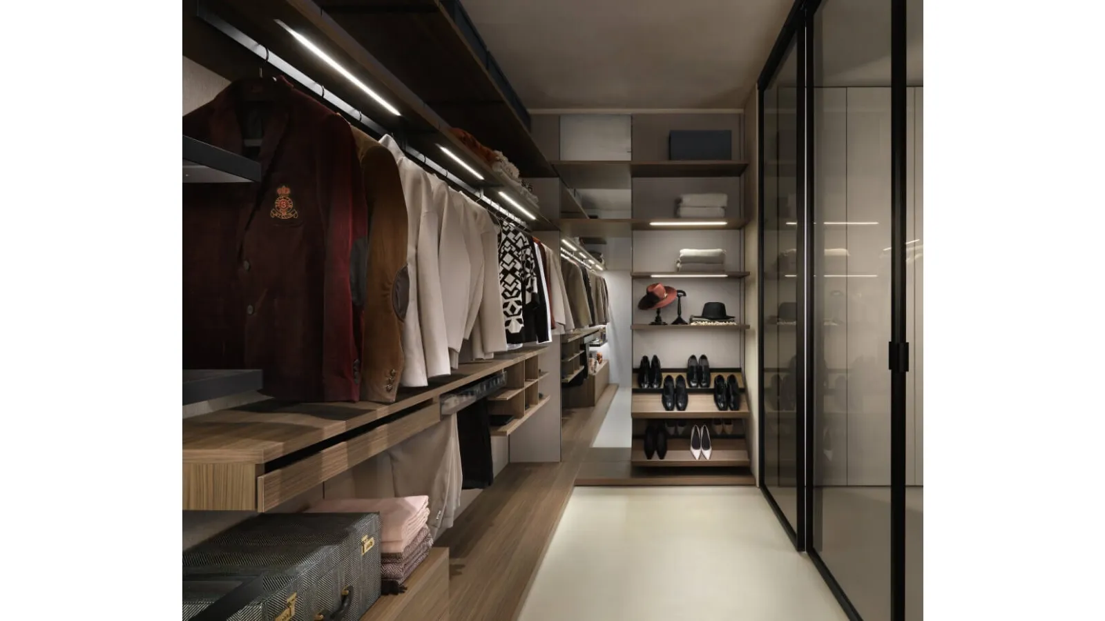 Zalf Flexy SM008 Walk-in Closet