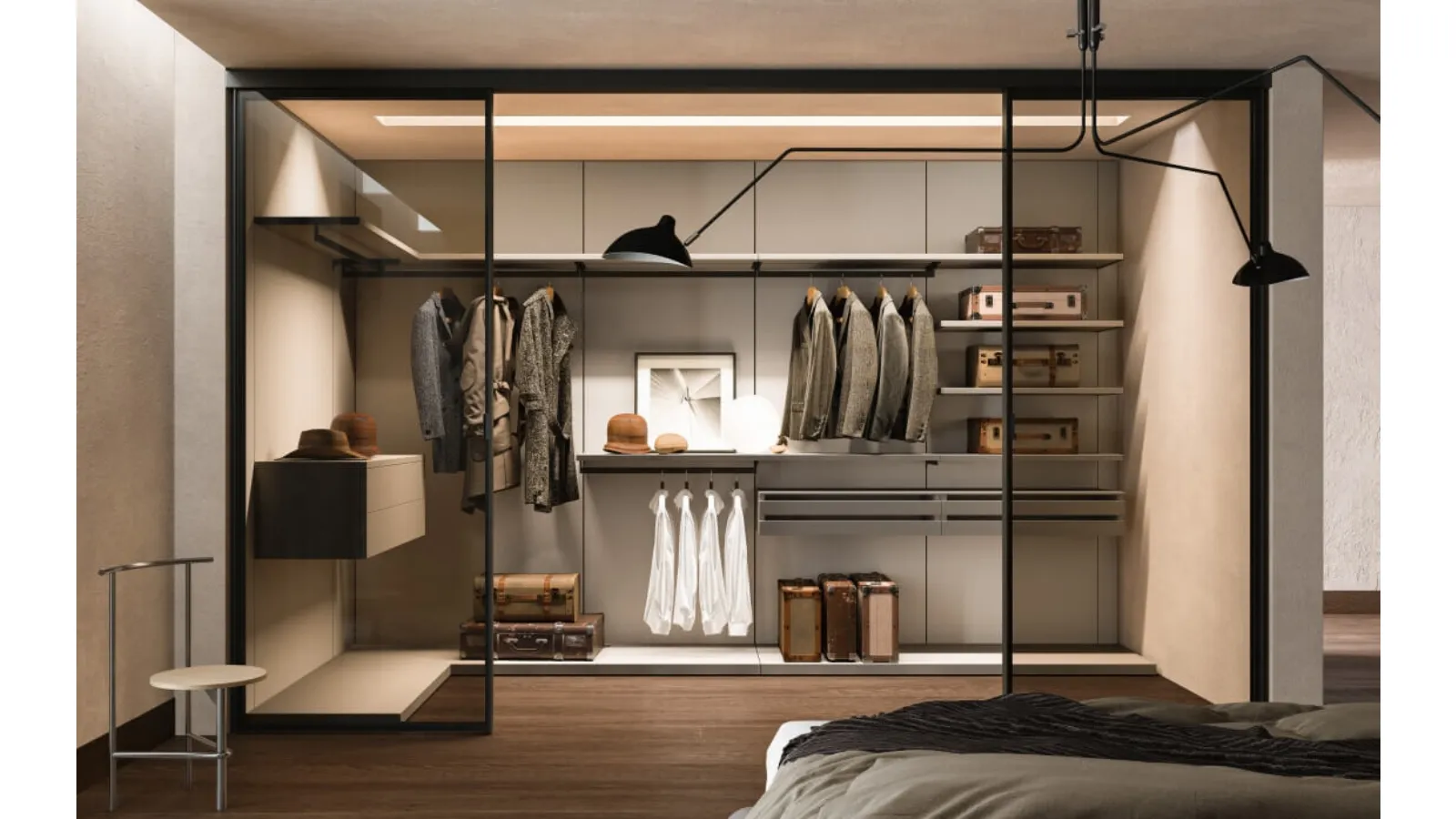 Zalf Flexy SM2007 Walk-in Closet