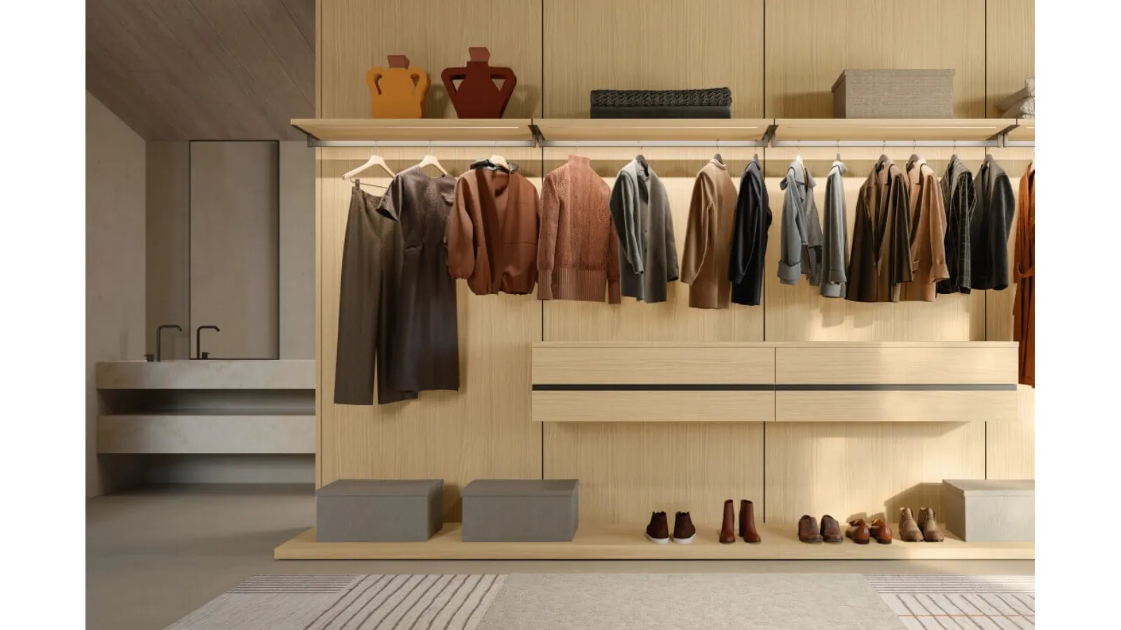 Zalf Flexy SM2526 Walk-in Closet