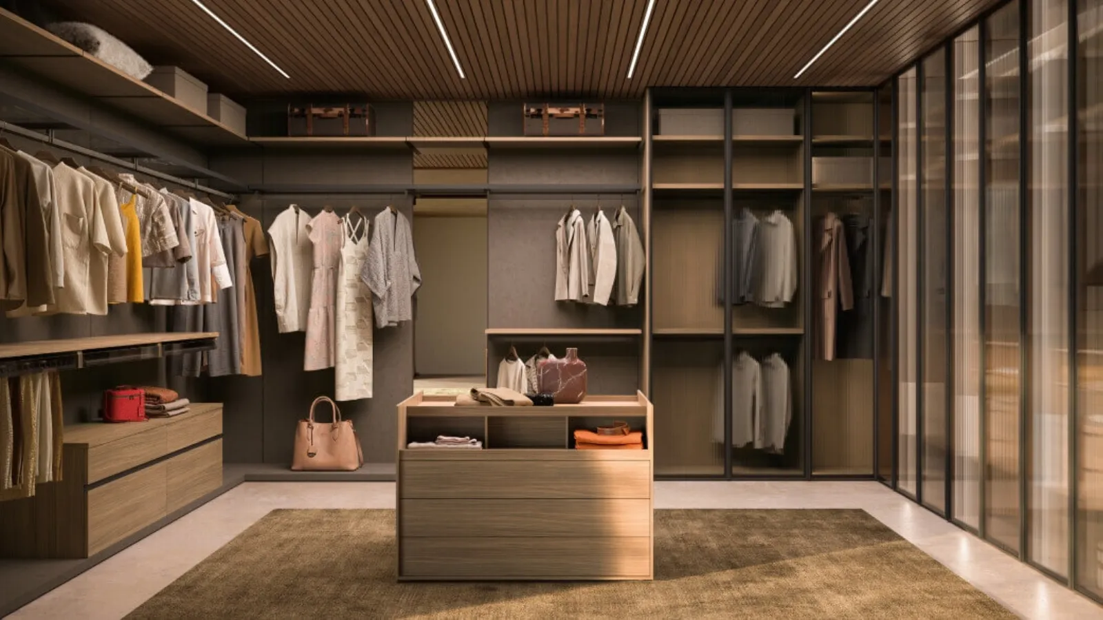 Zalf Flexy SM2532 Walk-in Closet