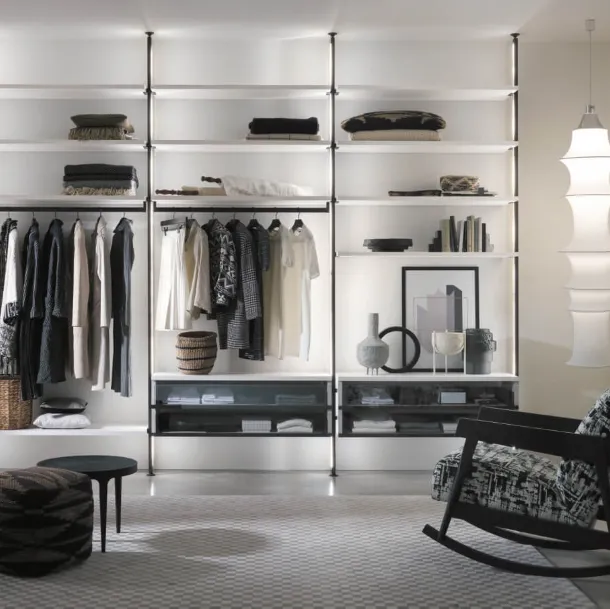 Windy SM010 Walk-in Closet by Zalf