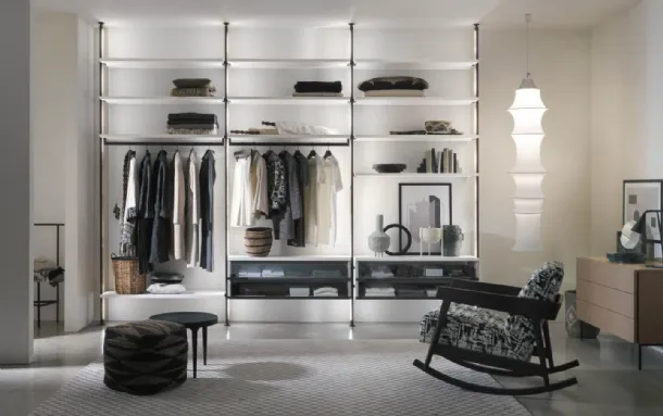 Windy SM010 Walk-in Closet by Zalf