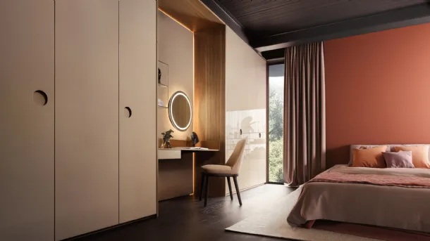 Lema Eklissy hinged door wardrobe