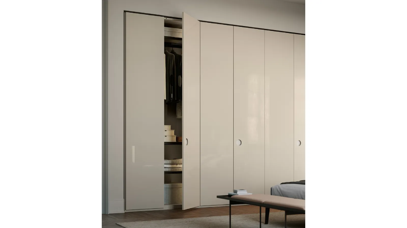 Lema Eklissy hinged door wardrobe