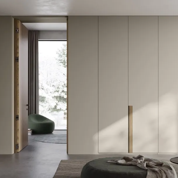 Wardrobe with hinged doors Fimar insert