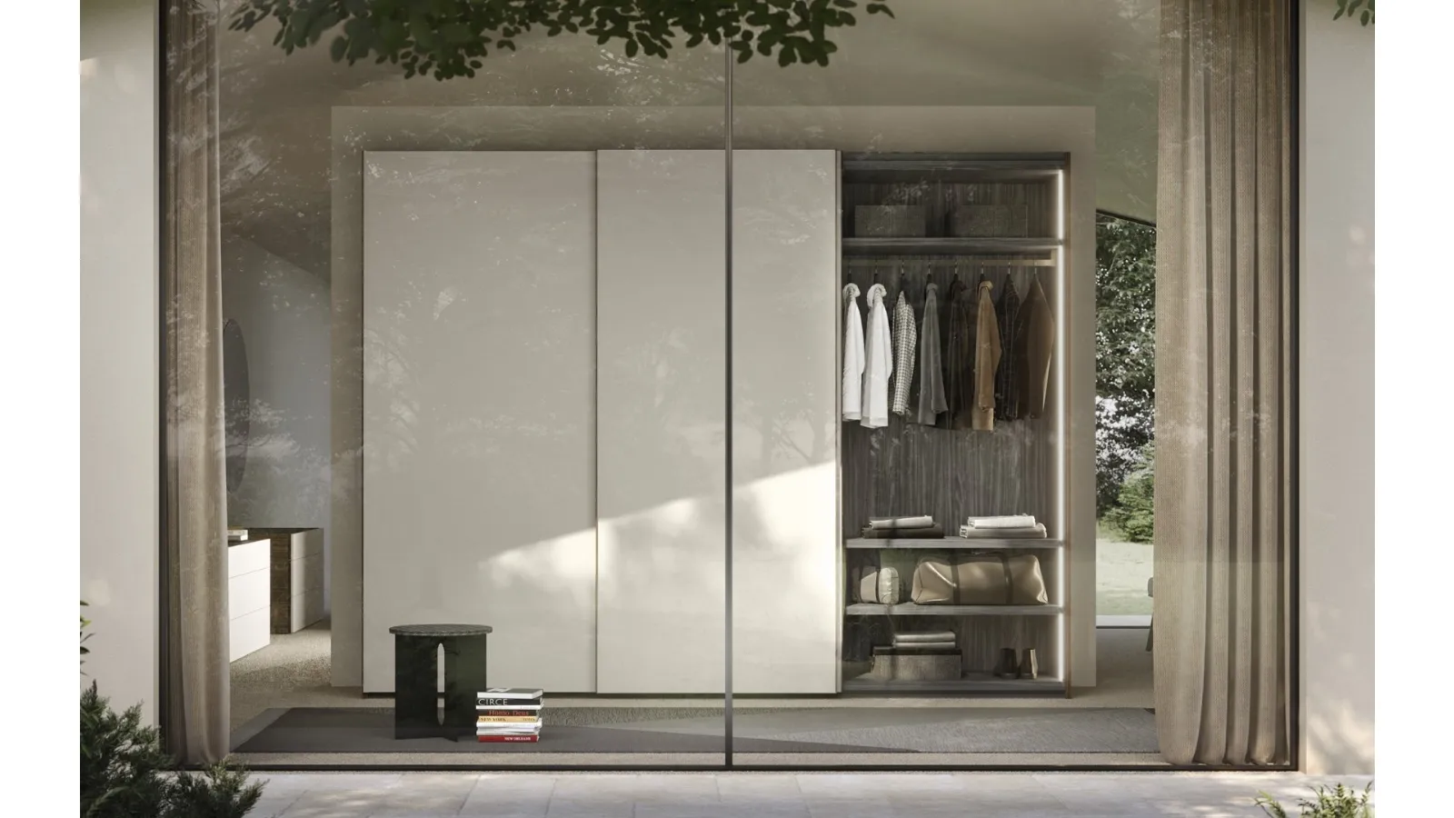 Wardrobe with sliding doors Fimar Profile