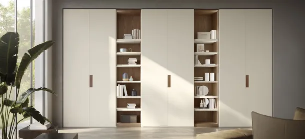 Wardrobe with hinged door Fimar Sign