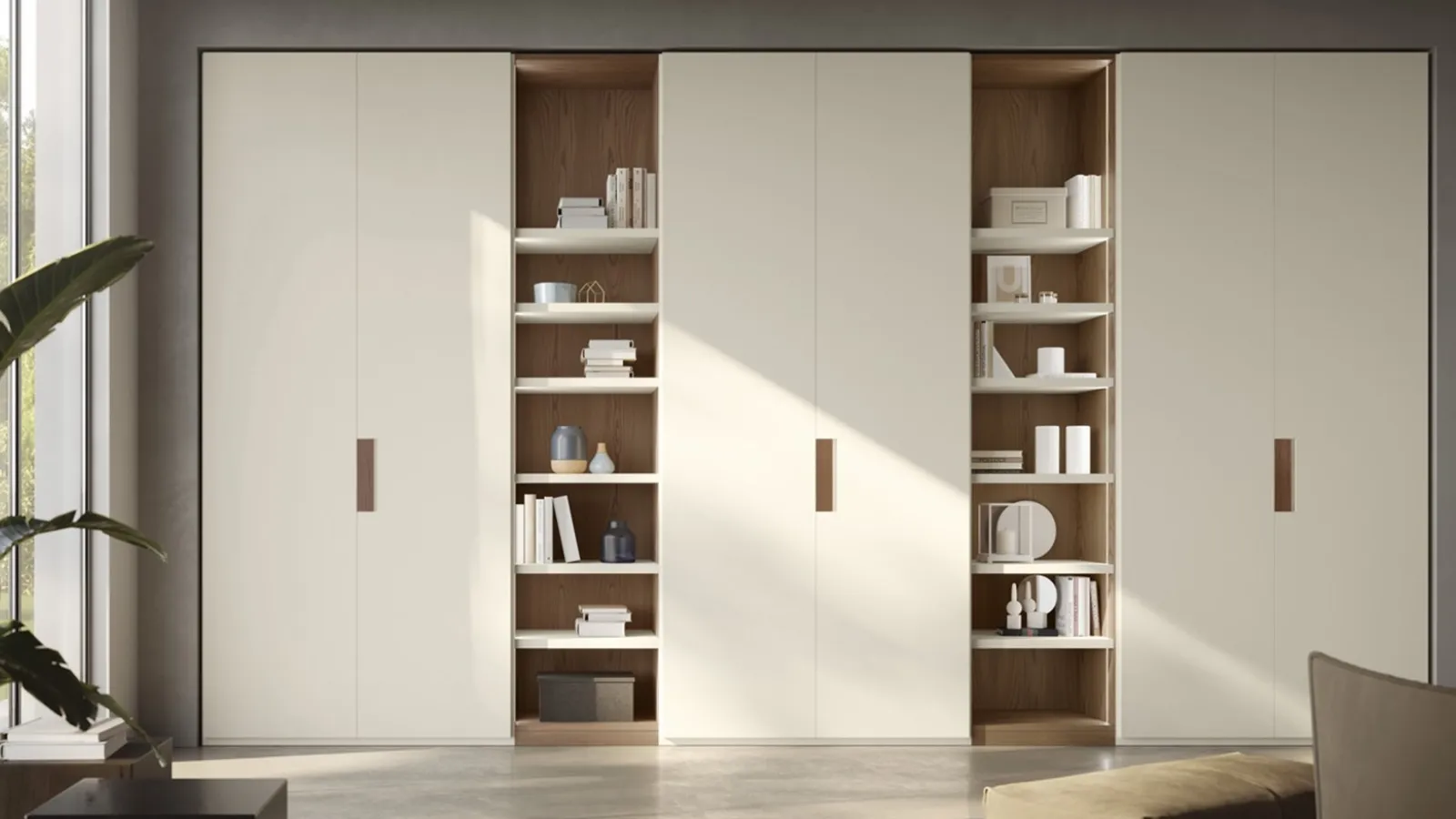 Wardrobe with hinged door Fimar Sign